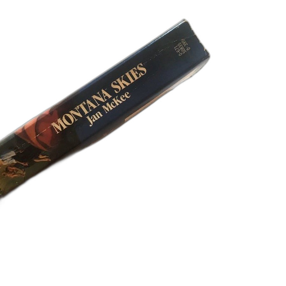 Vintage Romance Novels Books Paperback PB MONTANA SKIES by Jan McKee - Picture 3 of 5
